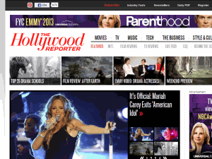 The Hollywood Reporter - home page