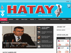Hatay Gazetesi - home page