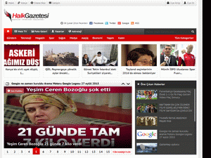 Halk Gazetesi - home page