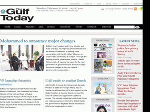 The Gulf Today - home page