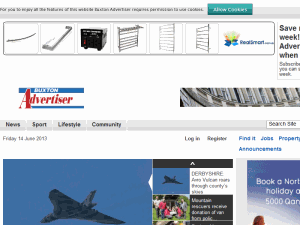Buxton Advertiser - home page