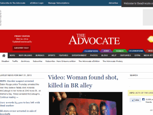 The Advocate - home page