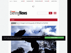 Norwich Evening News - home page