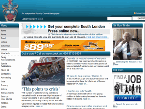 South London Press - home page