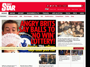 Daily Star - home page