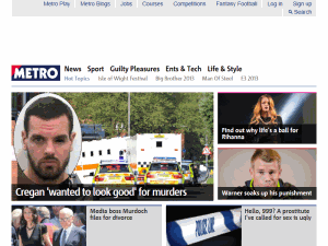 Metro - home page