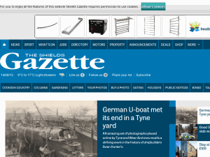 Shields Gazette - home page