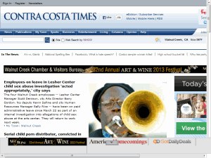 Contra Costa Times - home page