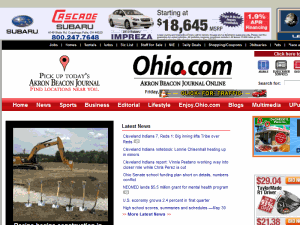 Akron Beacon Journal - home page