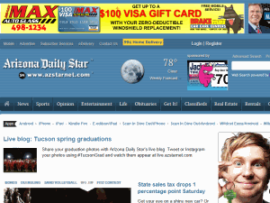 Arizona Daily Star - home page