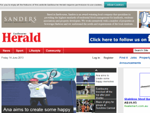 Eastbourne Herald - home page