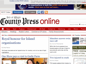 Isle of Wight County Press - home page