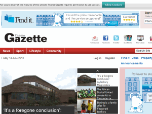 Thame Gazette - home page