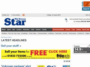 Mid Devon Star - home page