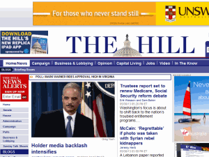 The Hill - home page
