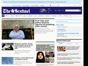 The Sentinel - home page