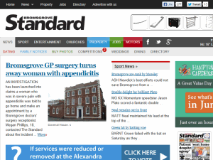 Bromsgrove Standard - home page