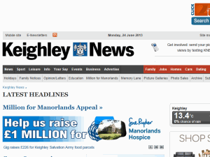 Keighley News - home page