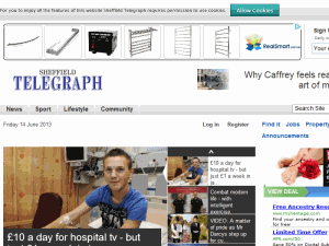 Sheffield Telegraph - home page
