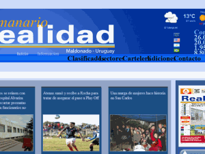 Realidad - home page