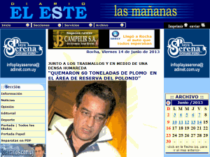 El Este - home page