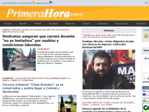 Primera Hora - home page