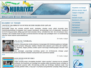 Hurriyat - home page