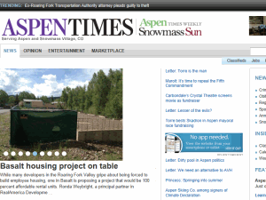 Aspen Times - home page