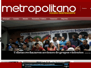 Metropolitano - home page
