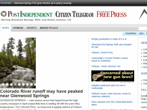 Glenwood Springs Post Independent - home page