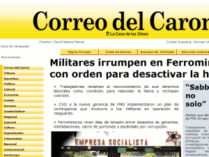 Correo del Caroni - home page