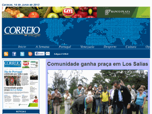 Correio da Venezuela - home page