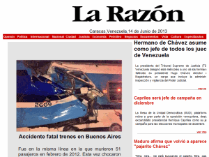 La Razón - home page