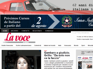 La Voce d'Italia - home page