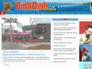 Bao Binh Dinh - home page
