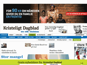 Kristeligt Dagblad - home page