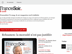 France Soir - home page