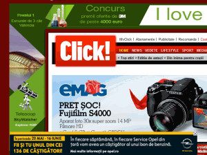 Click! - home page