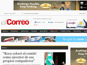 El Correo de Andalucía - home page