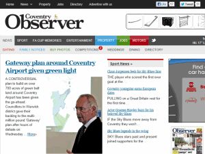 Coventry Observer - home page