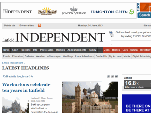 Enfield Independent - home page