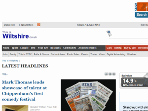 Swindon Star / Wiltshire Star - home page