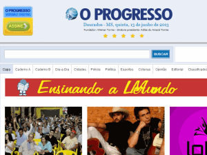 O Progresso - home page