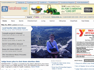 The Tuscaloosa News - home page