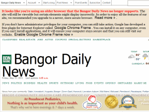 Bangor Daily News - home page