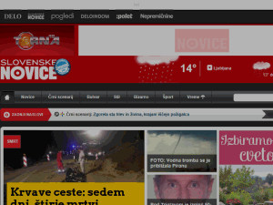 Slovenske novice - home page