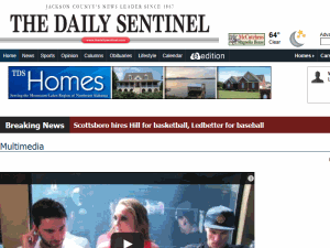 Jackson County Sentinel - home page