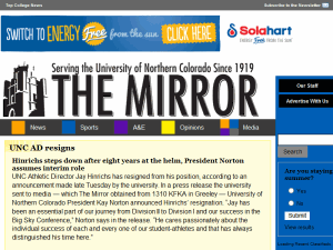 The Mirror - home page