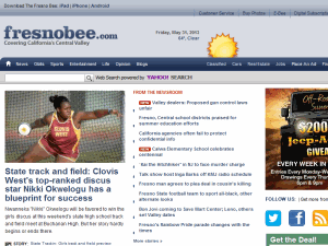 The Fresno Bee - home page