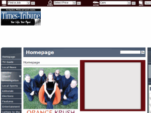 The Times Tribune - home page
